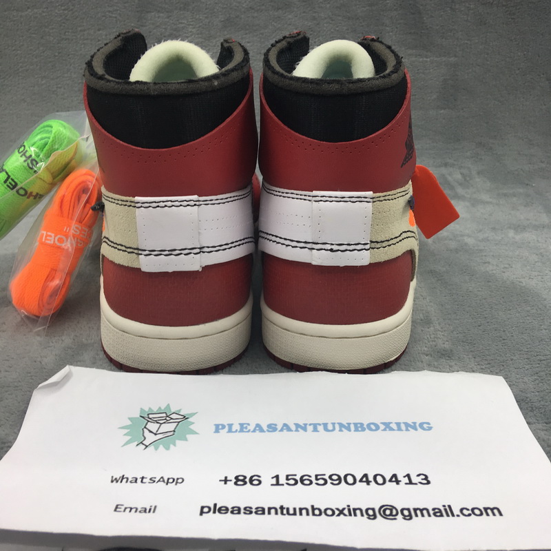 Authentic OFF-WHITE x Air Jordan 1